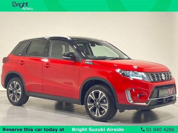 Suzuki Vitara SUV, Petrol Hybrid, 2023, Red