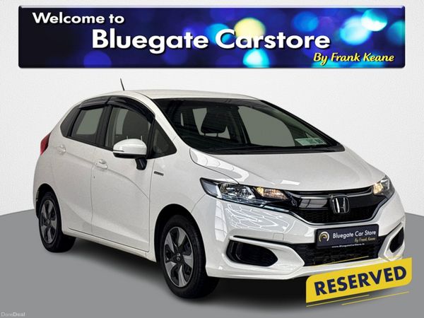 Honda Jazz Hatchback, Petrol Hybrid, 2018, White