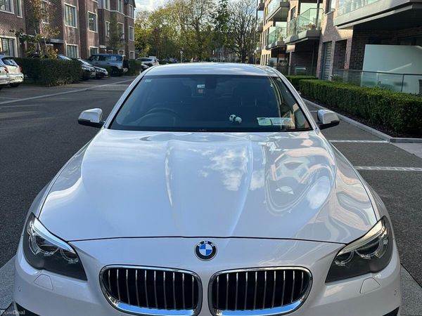 BMW 5-Series Saloon, Diesel, 2015, White