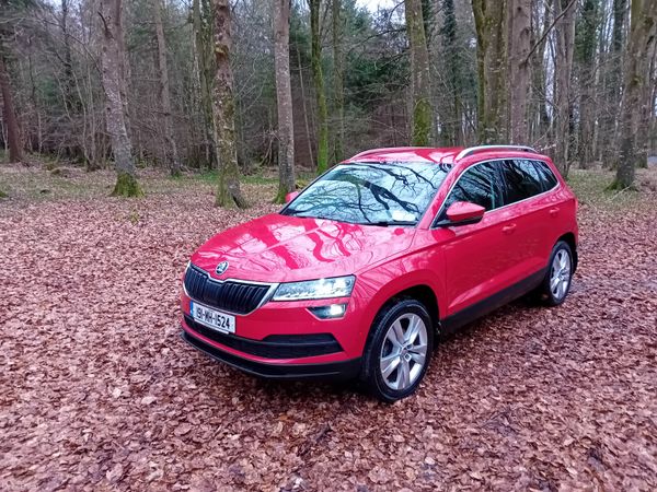 Skoda Karoq SUV, Diesel, 2019, Red