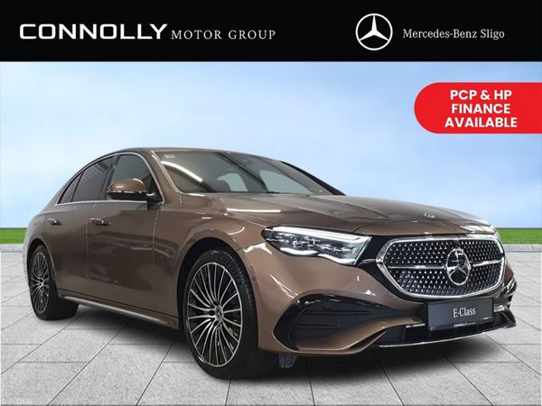 Mercedes-Benz E-Class Saloon, Diesel Plug-in Hybrid, 2026, Brown