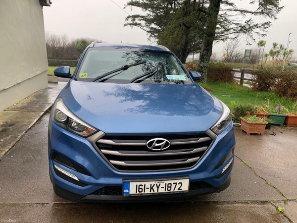 Hyundai Tucson SUV, Diesel, 2016, Blue