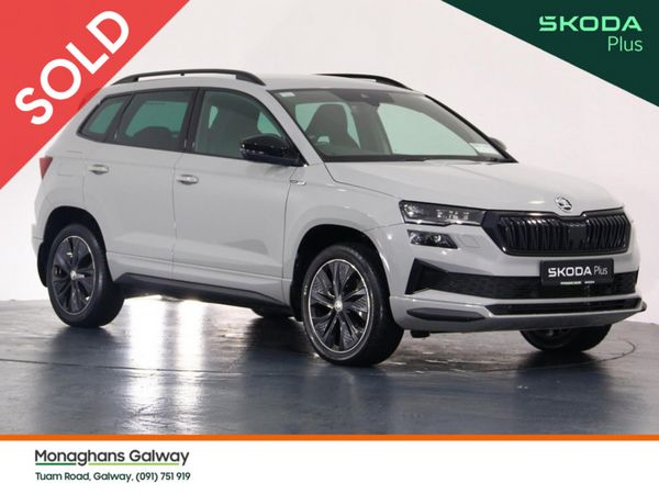 Skoda Karoq SUV, Petrol, 2024, Grey