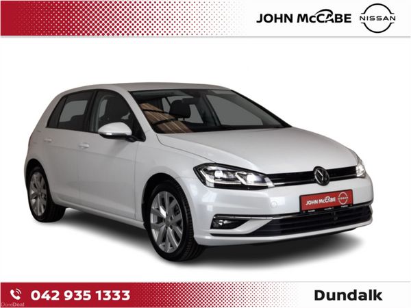 Volkswagen Golf Hatchback, Petrol, 2019, White