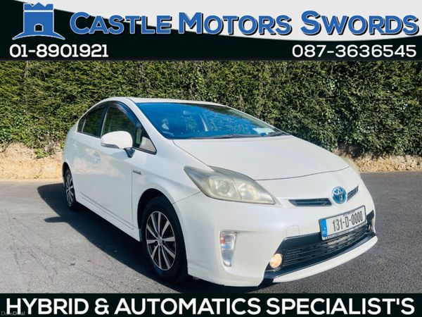 Toyota Prius Hatchback, Petrol Hybrid, 2013, White