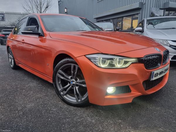 BMW 3-Series Saloon, Petrol Plug-in Hybrid, 2018, Orange