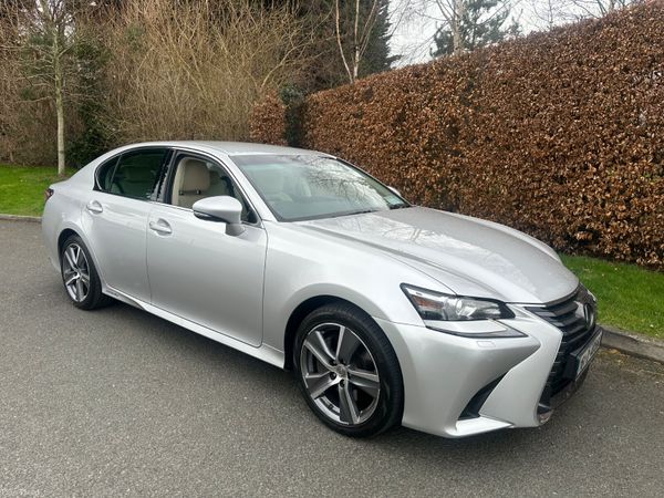 Lexus GS Saloon, Petrol Hybrid, 2016, Silver