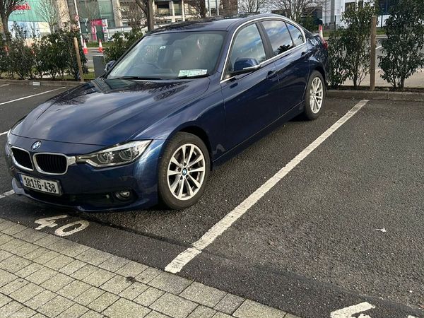 BMW 3-Series Saloon, Diesel, 2018, Blue