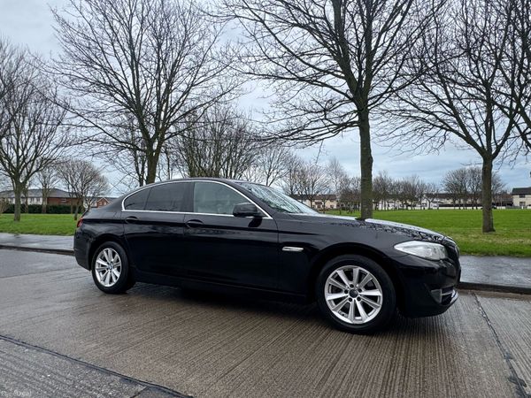BMW 5-Series Saloon, Diesel, 2012, Black