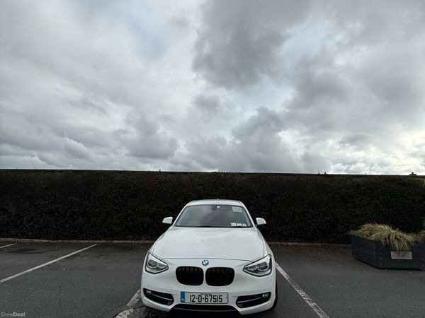 BMW 1-Series Hatchback, Petrol, 2012, White