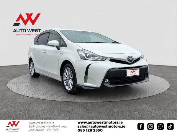 Toyota Prius MPV, Petrol Hybrid, 2019, White
