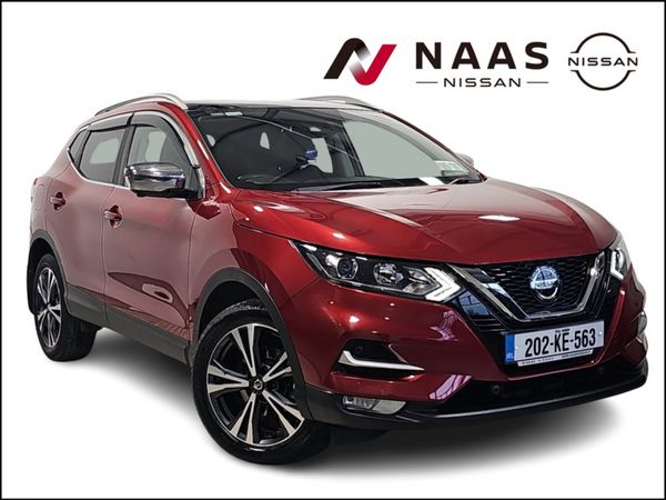 Nissan Qashqai MPV, Petrol, 2020, Red