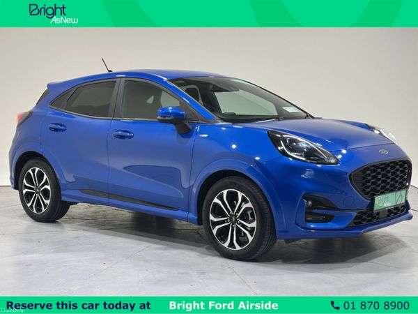 Ford Puma MPV, Petrol Hybrid, 2022, Blue
