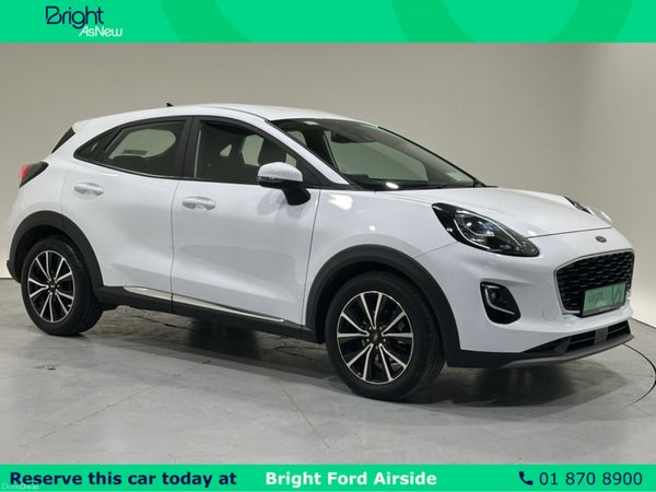 Ford Puma MPV, Petrol Hybrid, 2023, White