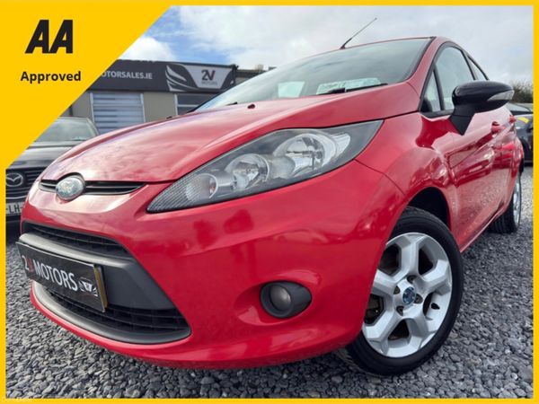 Ford Fiesta Hatchback, Petrol, 2010, Red