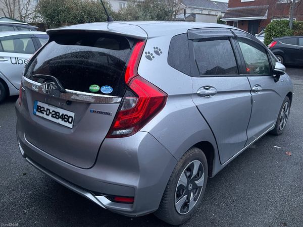Honda Fit Hatchback, Petrol Hybrid, 2018, Silver