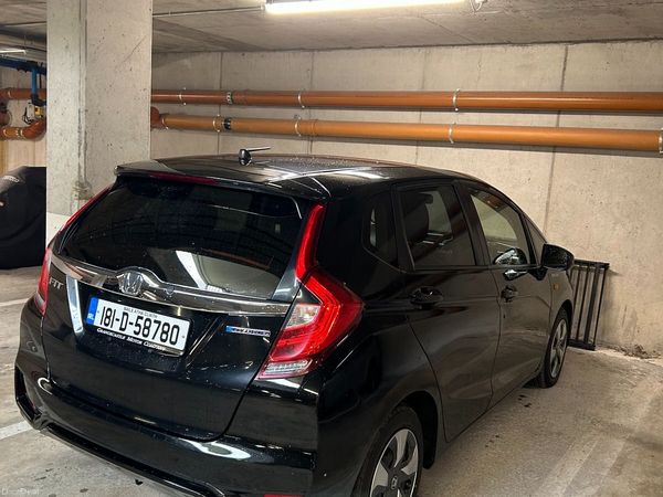 Honda Fit Hatchback, Petrol Hybrid, 2018, Black