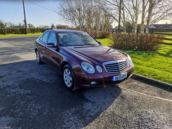 Mercedes-Benz E-Class Saloon, Petrol, 2008, Red