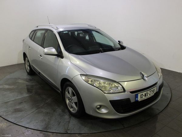 Renault Megane Estate, Diesel, 2010, Silver