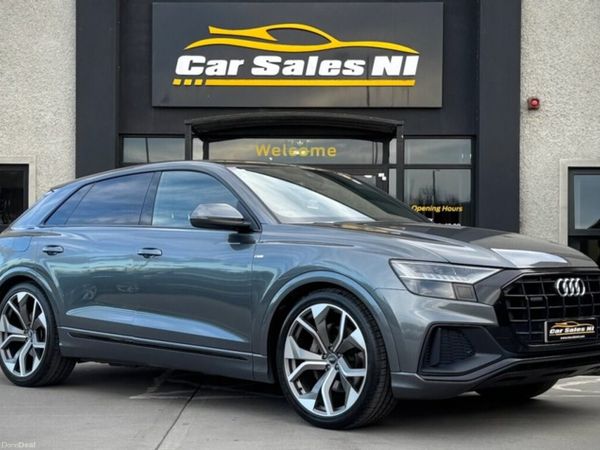 Audi Q8 SUV, Diesel Hybrid, 2020, Grey