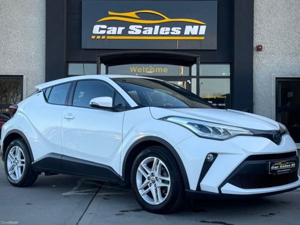 Toyota C-HR SUV, Petrol Hybrid, 2022, White