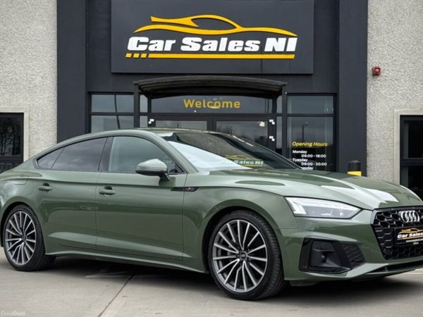 Audi A5 Hatchback, Diesel Hybrid, 2023, Green