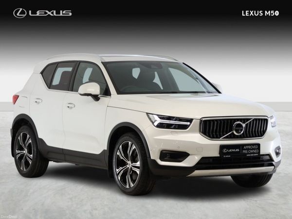 Volvo XC40 SUV, Petrol Plug-in Hybrid, 2021, White