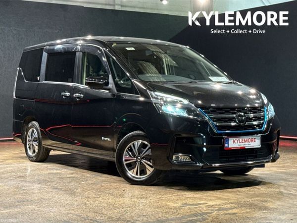 Nissan Serena MPV, Petrol Hybrid, 2022, Black