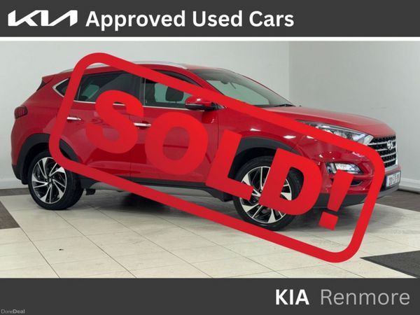 Hyundai Tucson MPV, Diesel, 2020, Red