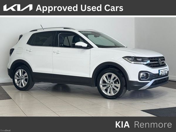 Volkswagen T-Cross Estate, Petrol, 2022, White