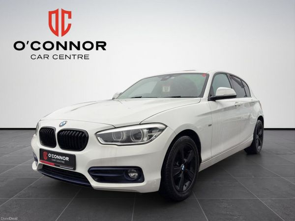 BMW 1-Series Hatchback, Diesel, 2017, White