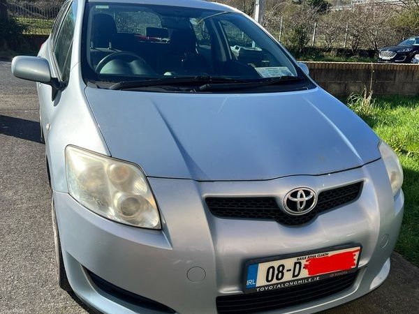 Toyota Auris Hatchback, Petrol, 2008, Blue