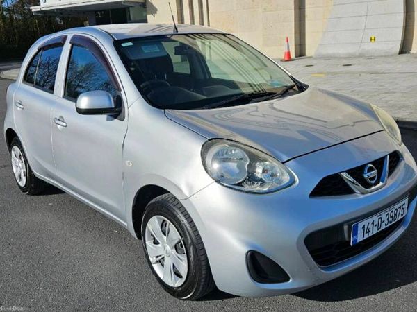 Nissan March Hatchback, Petrol, 2014, Silver