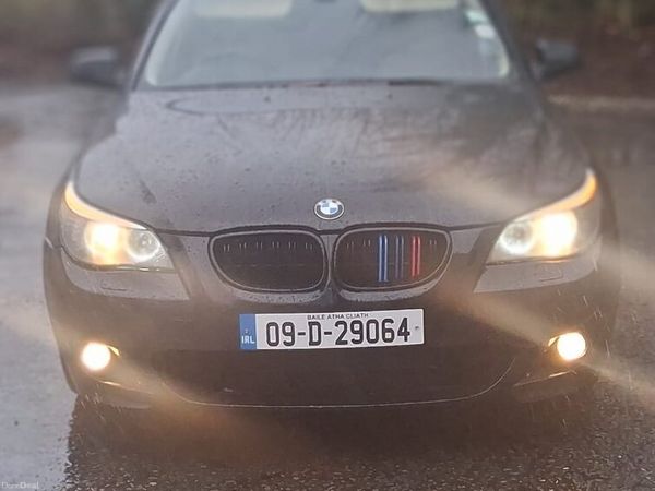 BMW 5-Series Saloon, Diesel, 2009, Black