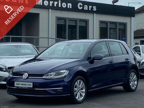 Volkswagen Golf Hatchback, Petrol, 2017, Blue