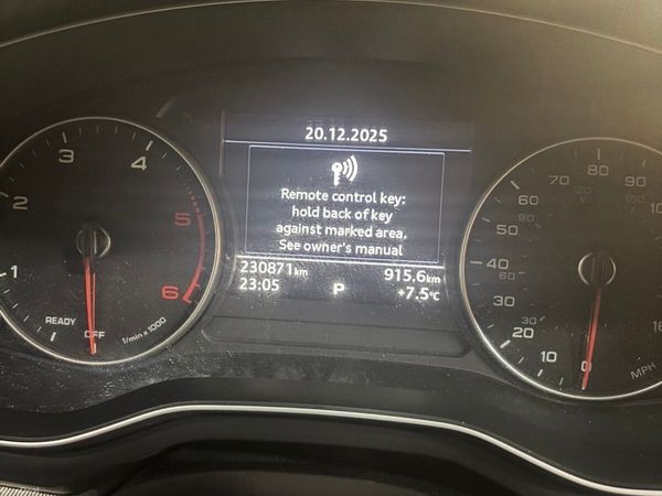 Audi A4 Saloon, Diesel, 2018, Black