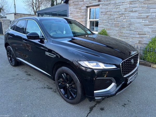 Jaguar F-Pace SUV, Petrol Plug-in Hybrid, 2024, Black