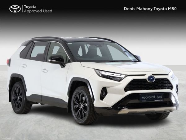 Toyota RAV4 SUV, Petrol Hybrid, 2023, White