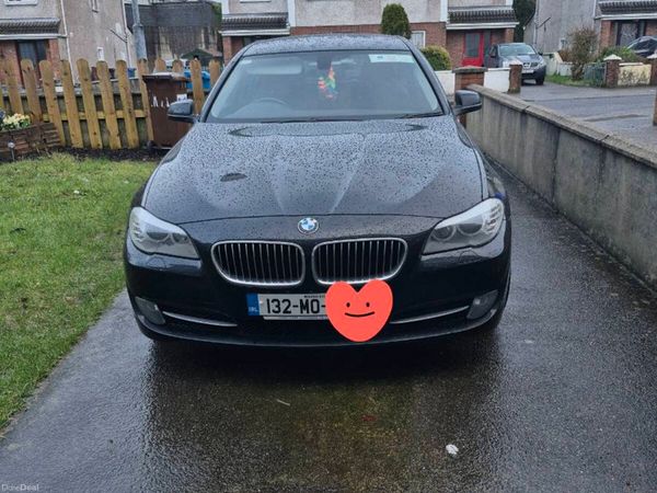 BMW 5-Series Saloon, Diesel, 2013, Black