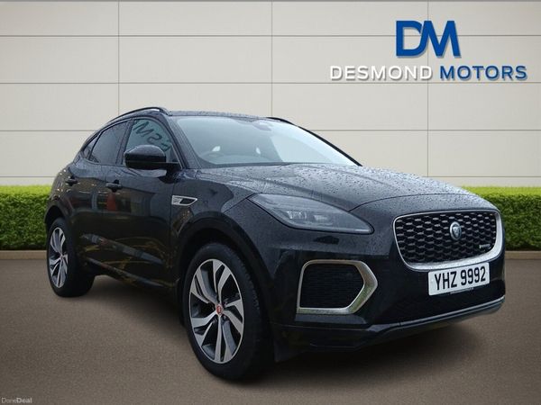 Jaguar E-Pace SUV, Diesel Hybrid, 2022, Black