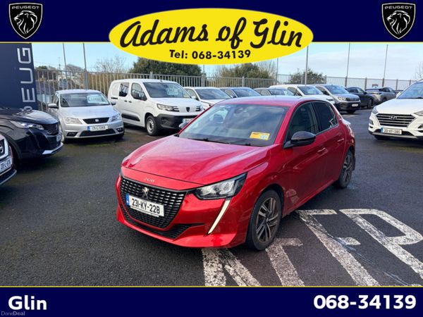 Peugeot 208 Hatchback, Petrol, 2023, Red