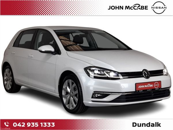 Volkswagen Golf Hatchback, Petrol, 2019, White