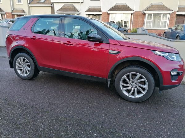 Land Rover Discovery Sport SUV, Diesel, 2017, Red