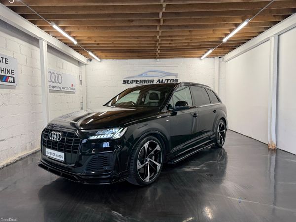 Audi Q7 SUV, Petrol Hybrid, 2021, Black