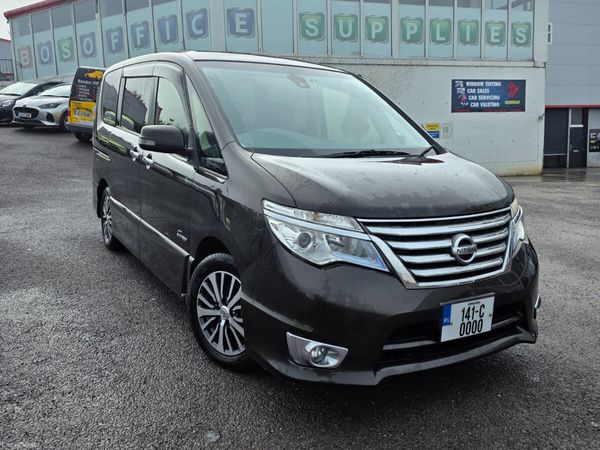 Nissan Serena MPV, Petrol Hybrid, 2014, Brown