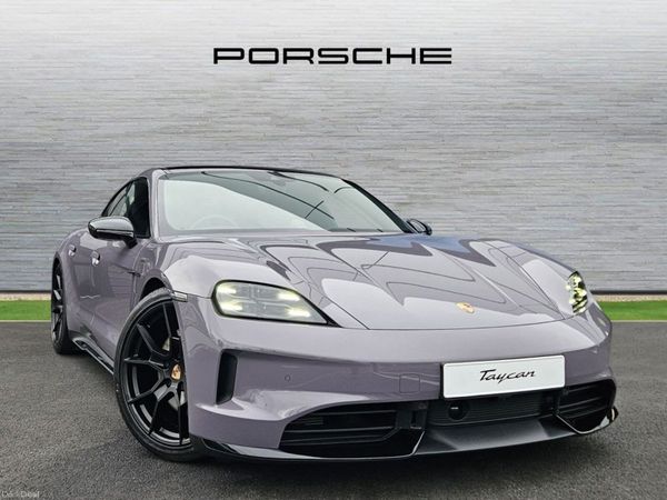 Porsche Taycan Saloon, Electric, 2026, Purple