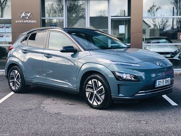 Hyundai KONA MPV, Electric, 2022, Green