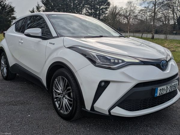 Toyota C-HR Hatchback, Petrol Hybrid, 2022, White