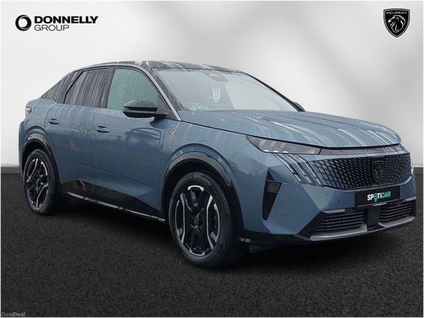 Peugeot 3008 Estate, Electric, 2025, Blue