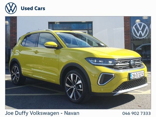 Volkswagen T-Cross Hatchback, Petrol, 2025, Yellow